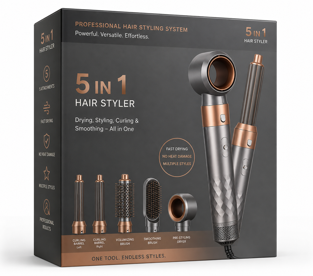 5-in-1 AirWrap Hair Styler & Volumizer